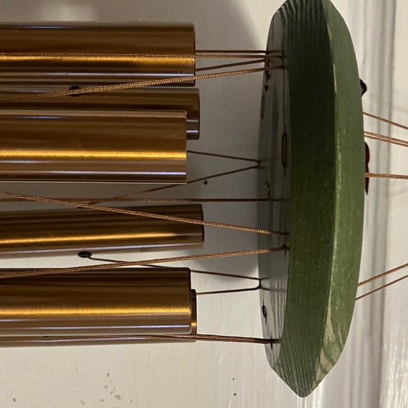 New.  Beautiful copper n wood chimes by Woodstock Chimes   Nice n strong to bear - Picture 3 of 11